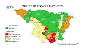 Informe índices de sequía a 31 de mayo de 2024